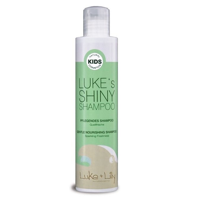 Lukes Shiny Shampoo, Haarpflege für Jungen Naturkosmetik für Kinder, Kinderkosmetik, 150 ml