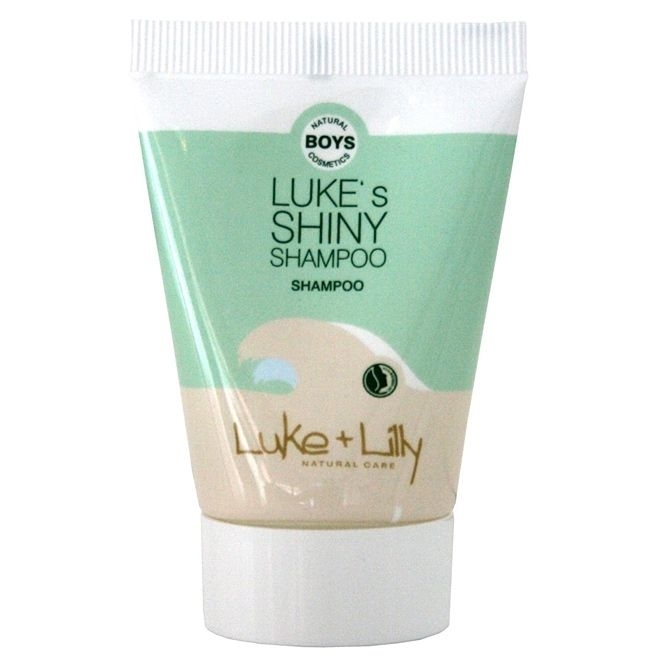 Lukes Shiny Shampoo, Haarpflege für Jungen Naturkosmetik für Kinder, Kinderkosmetik, 30 ml
