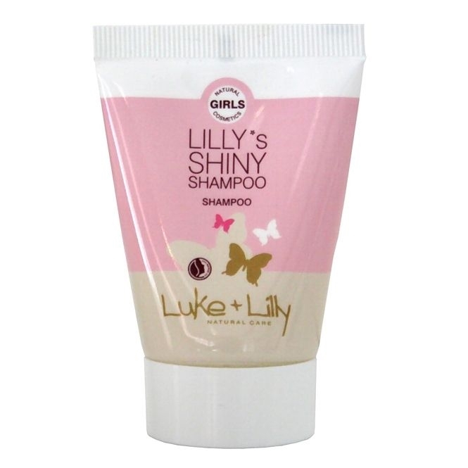 Lillys Shiny Shampoo, Haarpflege für Mädchen Naturkosmetik für Kinder, Kinderkosmetik, 30 ml
