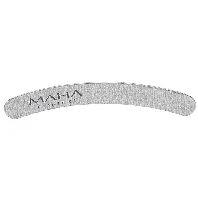 MAHA Nagelfeile Perfector Banane, grau, Polsterfeile, Körnung 180/ 180 