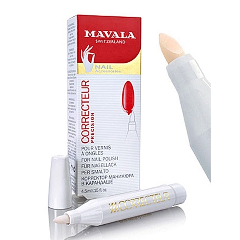 MAVALA Nagellack Korrekturstift, korrigiert kleine Nagellackpatzer optimal, 4,5 ml 