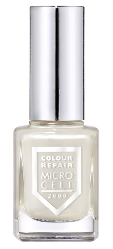 Micro Cell 2000 Nagellack, White Cryatal 34010, Perlmutt Weiß, Colour Repair, 11ml 