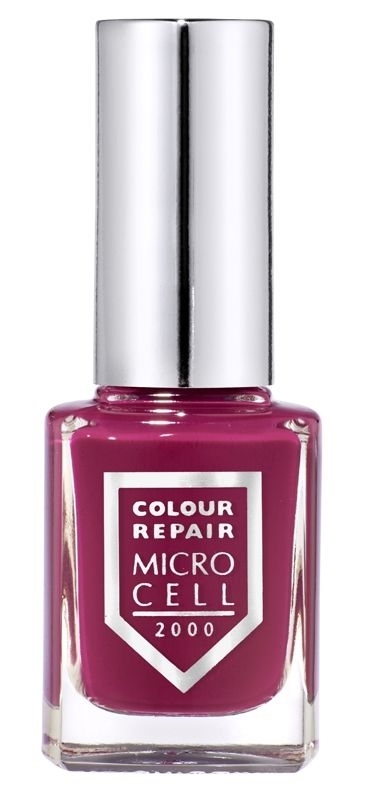 Micro Cell 2000 Nagellack, Raspberry Kiss 34020, dunkles Himbeeren Rot, Colour Repair, 11ml 