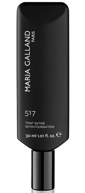 Teint Satine 517, 10 Naturel, Foundation LSF 25, Flüssig Makeup, Maria Galland, 30ml 