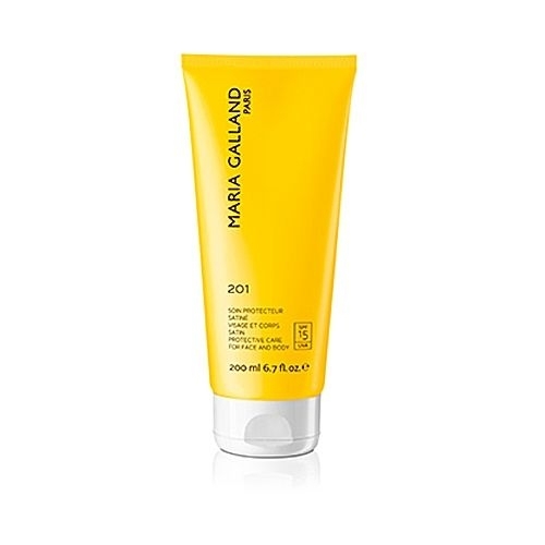 Maria Galland 201 Soin Prot. Visage et Corps LSF 15, Anti Aging Sonnencreme, 200ml 