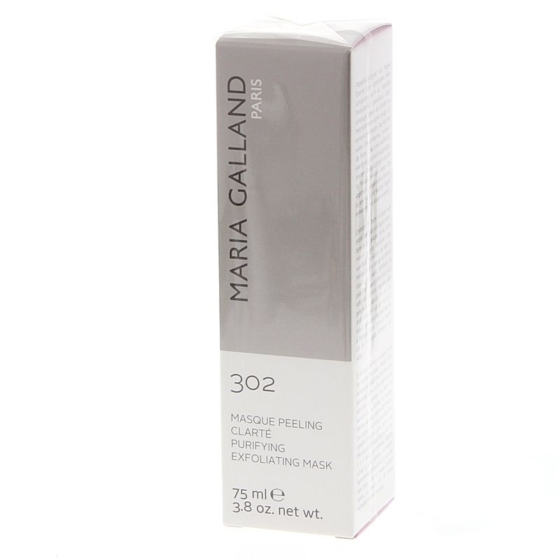 Maria Galland 302 Masque Révélateur Clarté, Peeling Gesichtsmaske unreine Haut, 75ml 