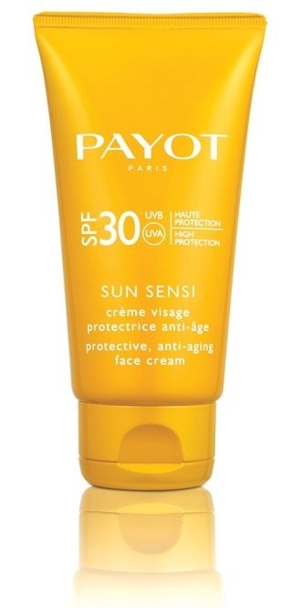 PAYOT Sun Sensi LSF30, Anti Aging Sonnenschutz Sonnencreme Gesicht, wasserfest, 50ml 