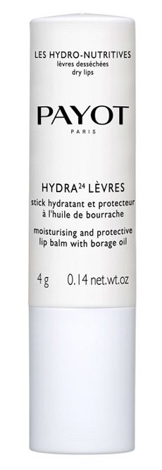 PAYOT Hydra 24 Lèvres Stick, Lippenpflege Stift, LSF10 für empfindliche, trockene Lippen, Les Hydro Nutritives, 4g 