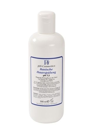 Basische Haarspülung pH 7,5, für langes strapaziertes Haar intensivpflege für das Haar, ohne Silikone, ph-Cosmetics, 500ml 