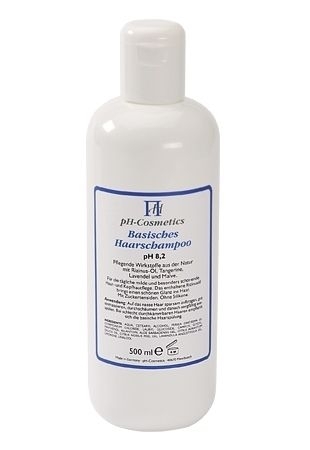Basisches Haarshampoo pH 8,2, schonende Pflege mit Basenshampoo, ph-Cosmetics 