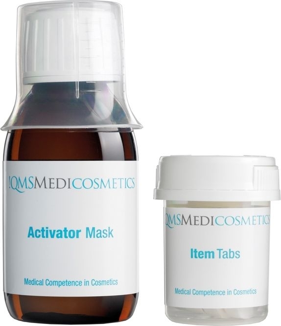 QMS Activator Mask, Gesichtsmaske, Vließ Feuchtigkeitsmaske, Hyaluron, 100 ml, 8 Tabs 