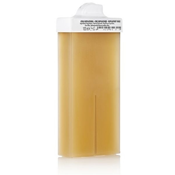 Kosmetex Wachspatrone Honig, Enthaarungswachs, Warmwachs, heiss wachs, Körperpflege, Haarentfernung, Mini, 100ml 
