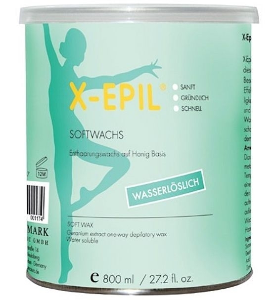 X-Epil Softwachs Honig, wasselöslich , 800ml 