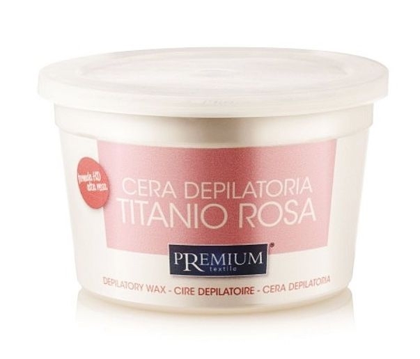 Premium Warmwachs Titanio Rosa für die Mikrowelle, 350ml 