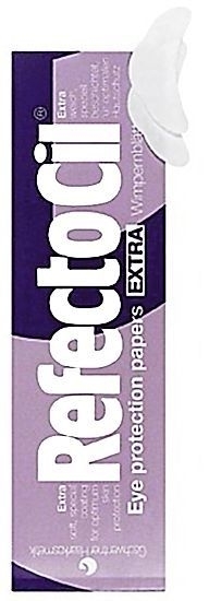 RefectoCil Wimpernblättchen Extra, Schutz vor Anfärbung beim Wimpernfärben, 80 Blatt 