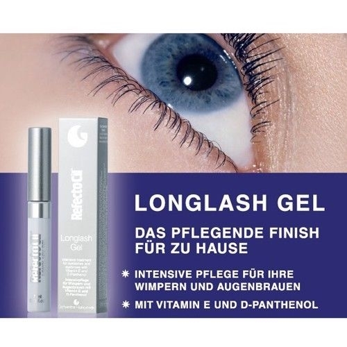 RefectoCil LongLash Gel, Intensivpflege für Wimpern, Augenbrauen, Wimpernfärben, 7ml 