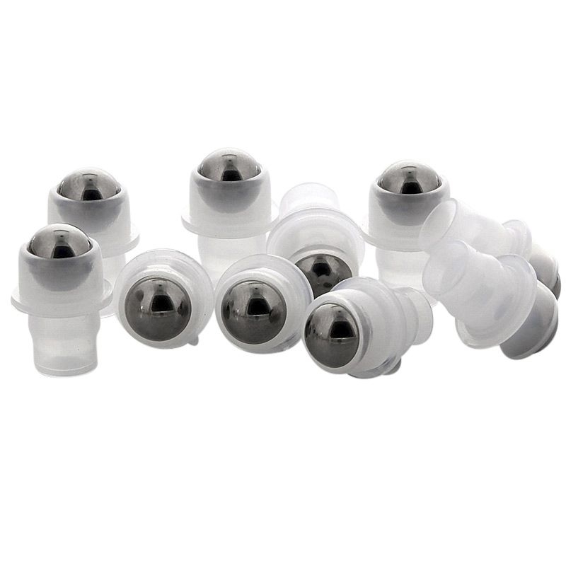 Roll-on Metallkugel Kosmetex für 10ml Roll-on Flaschen zum austauschen 10x Metallkugel
