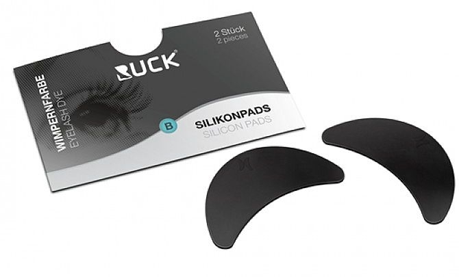 RUCK Wimpernfarbe Silikonpads, 1 Paar hautfreundliche Silikonpads zum Wimpern färben 