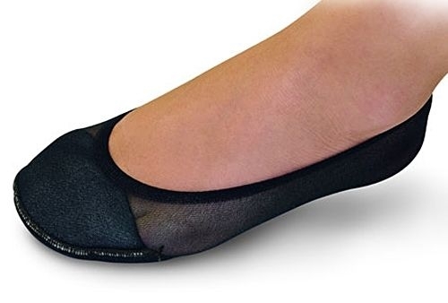 RUCK Füßling, Nylon Strumpf mit Zehenpolster und Fersenpolster Anthrazit
