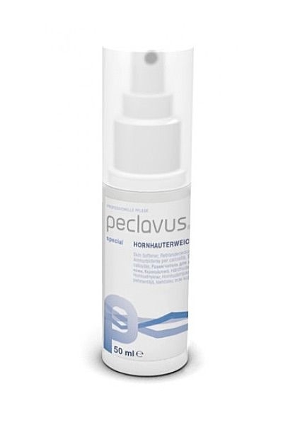 Peclavus Special Hornhauterweicher Fußspray zur Hornhautentfernung, 50 ml