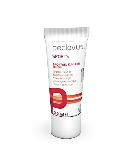 Peclavus SPORTS Sportgel kühlend Fußpflegegel nach dem Training 30 ml