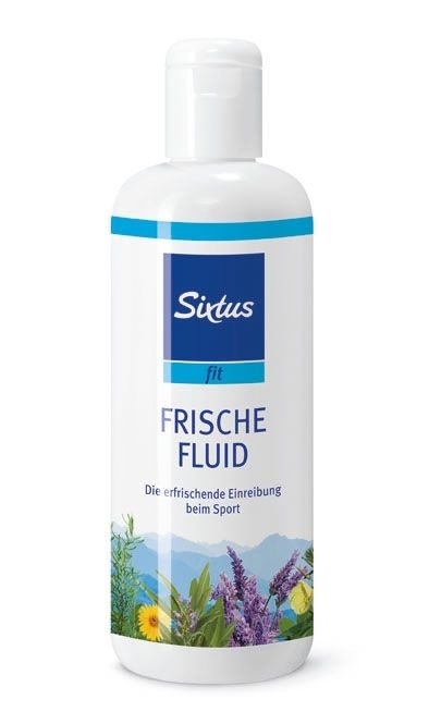 Sixtus fit Frische Fluid, zur Erfrischung für den ganzen Körper während des Sports 