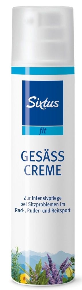 Sixtus Sixtufit Gesäßcreme, Radlercreme, Popocreme, Gegen Wundscheuern (nicht Nur) Im Gesäßbereich, 100 Ml 