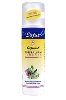 Sixtus Sixtuwohl Fußbalsam Finesse plus, Balsam, tut gut und pflegt strapazierte Füße 100 ml