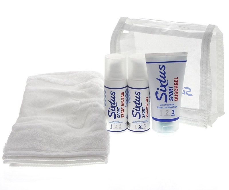 Sixtus SPORT SixPack Large Frische-Set mit Handtuch 