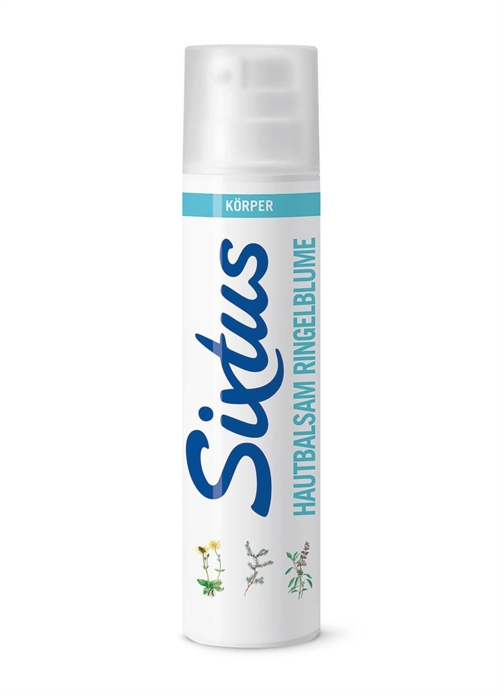Sixtus wohl Hautbalsam Ringelblume 100ml lindert Hautprobleme und Entzündungen. 