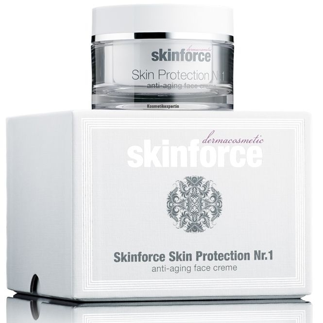 Skinforce Skin Protection Nr.1, Anti Aging Gesichtscreme mit Hyaluron, 50ml 