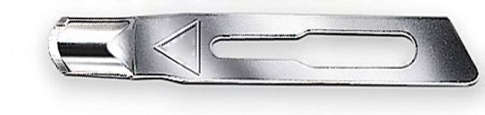 10x Hohlmeißel - Medi Klingen für Skalpellhalter, Kosmetex Hohlmeißelklinge, Figur 6