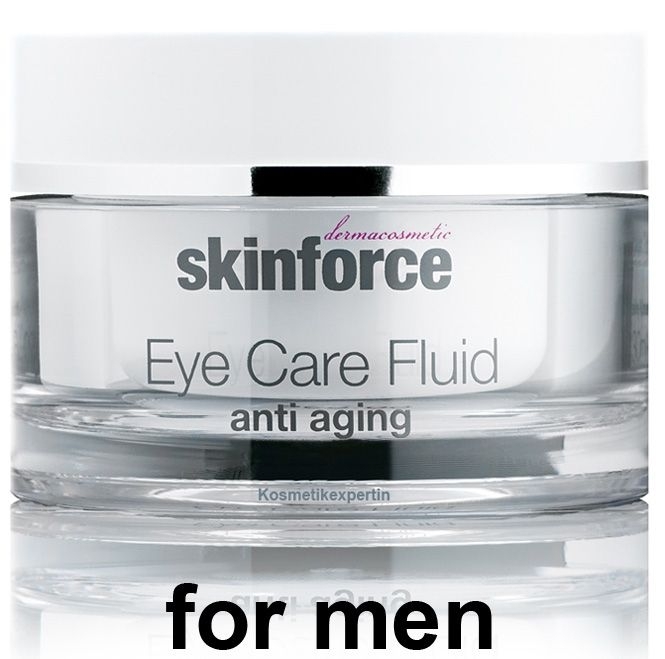 Skinforce men Eye Care Fluid, Männer Augencreme, Anti Aging für die Augen, 50ml 