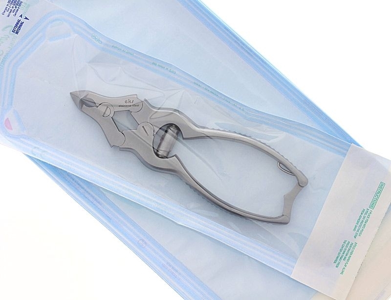 200x Sterilisationsbeutel 9 x 26 cm mit SK Verschluß Sterilisier-Beutel, Steribeutel für Autoklaven, selbst-klebend 
