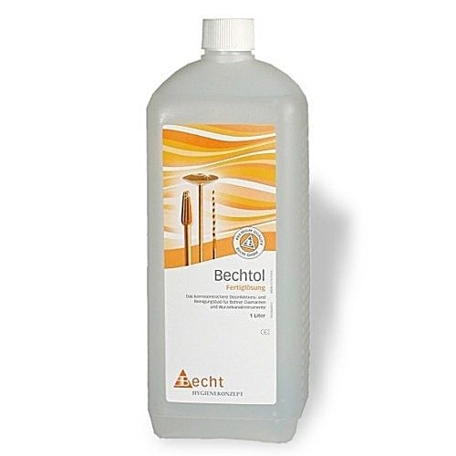 Bechtol Fertiglösung Bohrer Bad Desinfektion, Reinigung von rotierenden Instrumenten, wie Bohrer, Schleifer etc., 1000 ml 
