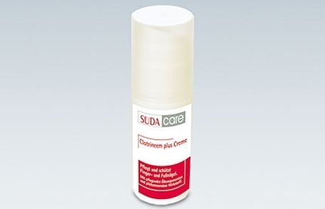 Südacare, Clotrineem plus Creme, Süda mit Urea, vorbeugend gegen Fusspilz, 50ml 