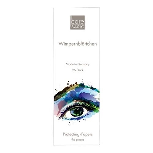 care BASIC Wimpernblättchen 96Stk. Zubehör zum fachmännischen Wimpern färben 