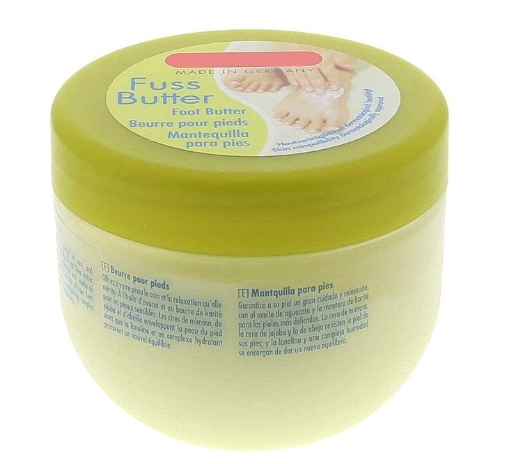 Fußbutter Pflege für die Füße mit Avocadoöl und Shea Butter 250ml 
