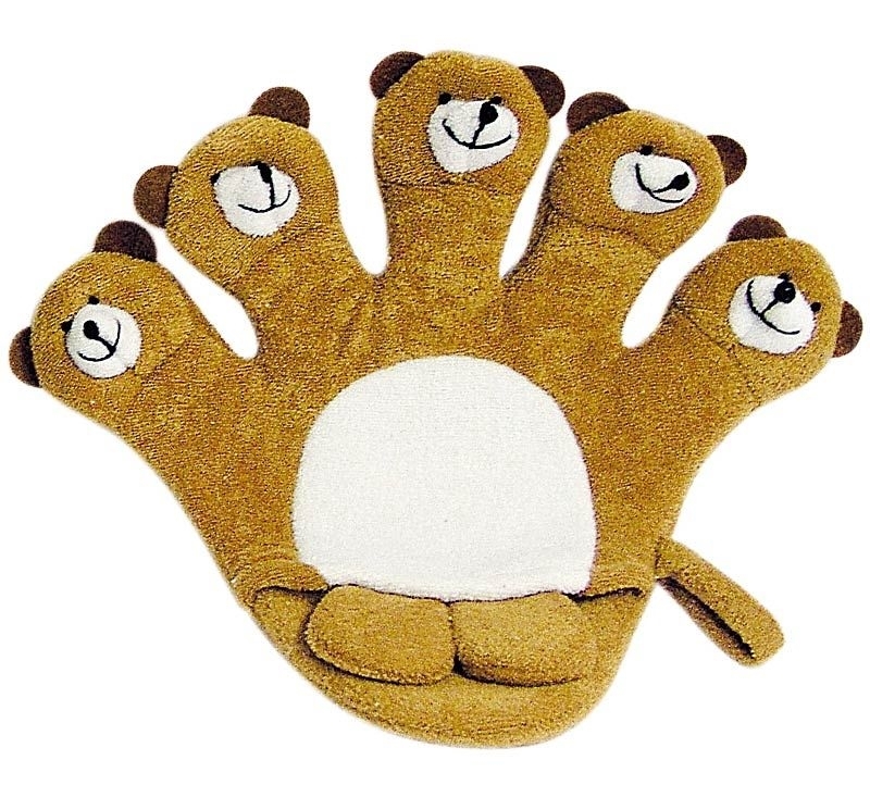 Kinder Waschhandschuh, Kosmetex Waschlappen in Tierform 