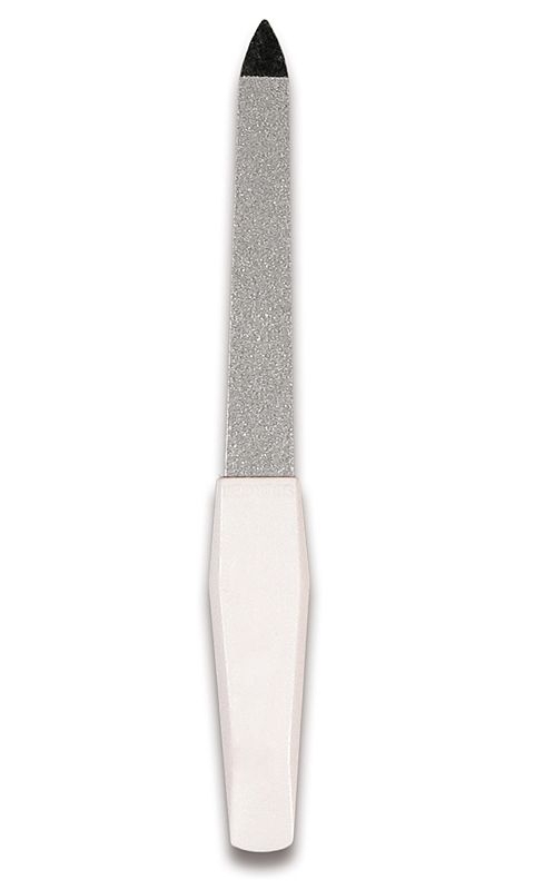 Solingen Nagelfeile Saphir, mit integriertem Hautschieber, Metall Federstahl 