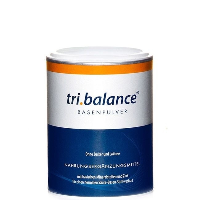 Tri.Balance Basenpulver für Basenfasten, Basensalz, Nahrungsergänzungsmittel, 220 g