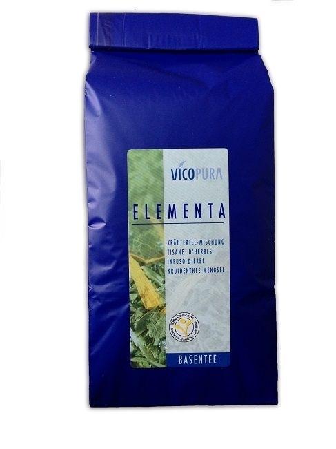 VICOPURA Elementartee, Basentee, Basenkur, Kräutertee Entschlackung und Entsäuerung mit 28 Kräutern 