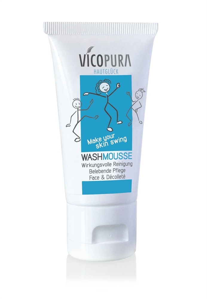 VICOPURA Wash-Mousse, basisch pH 7.4, 30ml Reinigung mit Lipiden 