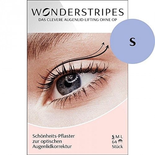 Wonderstripes Augenlid Pflaster, transparent 