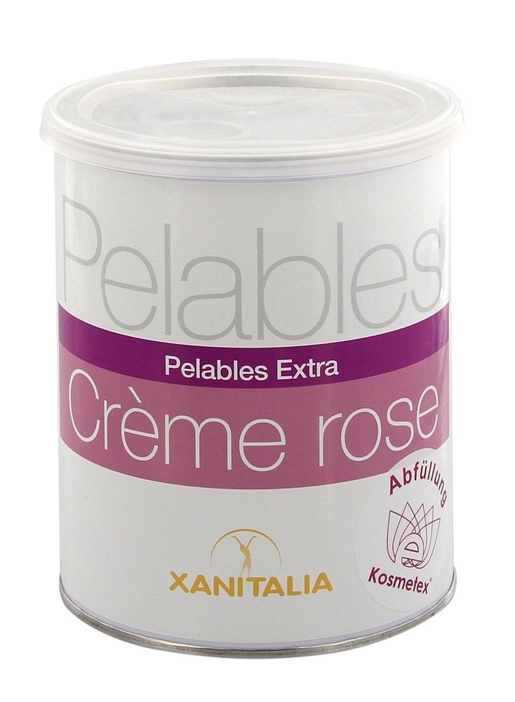Creme Rosa Xanitalia Pelables EXTRA Wachs-Dose für flexibles Waxing ohne Vliesstreife, 800g 