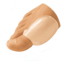 Gel-Ballenschutz, Kosmetex Druckschutz für Fuß Ballen Großzeh bei vergrößerte Großzehengelenke, hallux valgus 