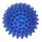 Noppenball, Akupressurball, Igelball, klein 5 cm Massageball mit Noppen für die Reflexzonenmassage, Farbe: Blau