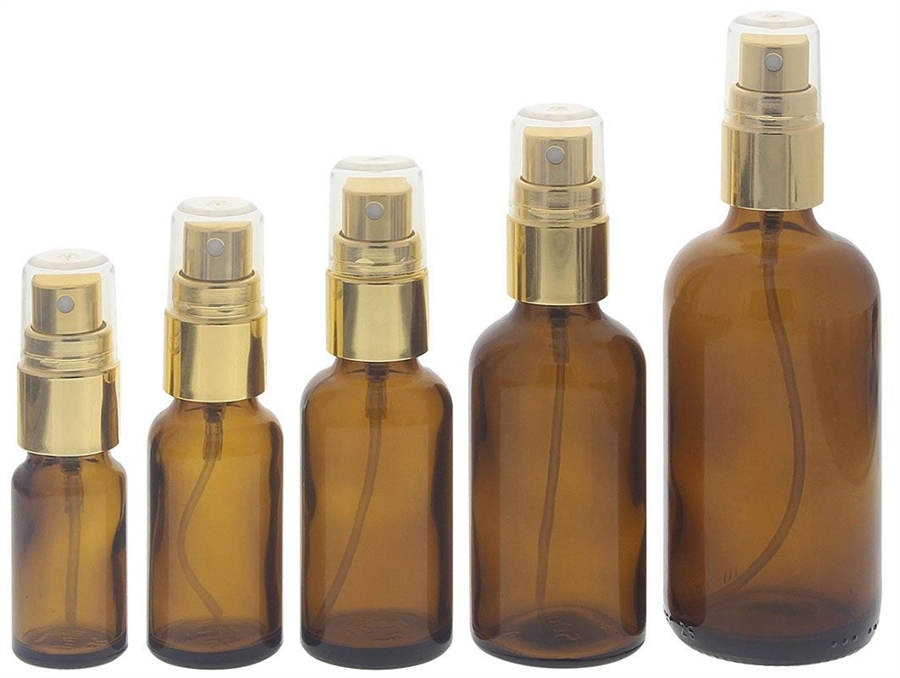 Leere 3 Ml Parfümzerstäuber Aus Braun Glas – 10 Stück, Mit Sprühkopf & Trichter, Für Kosmetik & Düfte