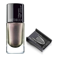Artdeco Magnetic Nail Lacquer 14, bronze, Nagellack mit Magnet, 1 Set 
