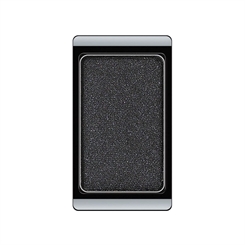 Lidschatten, 02, pearly anthracite, Puderform Perlenanthrazit, Perllidschatten, Artdeco 